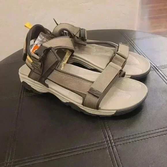 Ozark Trail Men’s Moss Green Trek Adventure Outdoor Adj Strap Sandals NEW NWT - Picture 4 of 14